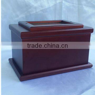 Beloved Wooden Cremation Urn With Photo Frame photo-3