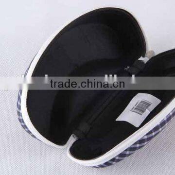 Textile Fabrics Glasses Box With Grid Pattern/glasses Box photo-3