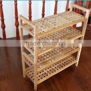 New Product 2 Tires Water Proof Wooden Shoe Rack photo-5