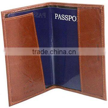 Custom Passport Holder PU Leather Shield Wallet Rfid Blocking Cover