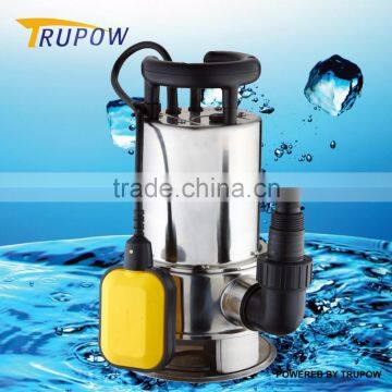 Garden submersible stainless steel sewage pump