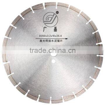 14" 350mm flush cut concrete laser welding diamond saw blade diamond blade for concrete/diamond tool manufacturer