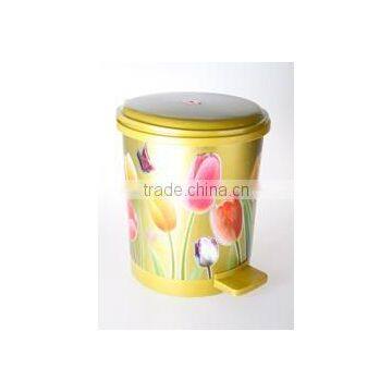 Big Size Foot Pedal Customized Logo Plastic Dust Bin photo-5