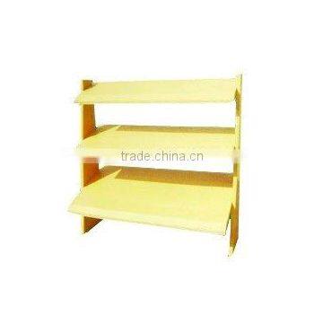 small items supermarket shelf,shoes display rack