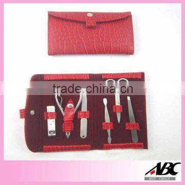 Fashional Leopard Print Pouch Nail Care Kit photo-5