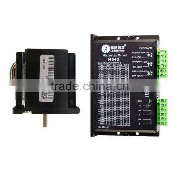 Leadshine motor 2 phase 0.9NM 57HS09 + M542 Leadshine 2 phase stepper Driver New