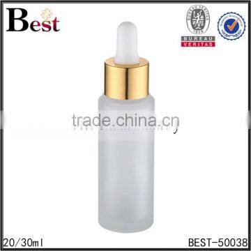 20ml 30ml Empty Perfume Glass Dropper Bottle White Essential Oil Cosmetic Glass Dropper Bottle White Wholesale Free Sample photo-4