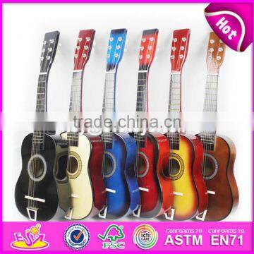 Best sale classical wooden toy guitar for toddler W07H014-S