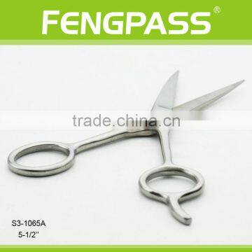 S3-1065A 5-1/2" Inch 2CR13 Stainless Steel Material Professional Stainless Steel Hair Cutting Scissors For Hair