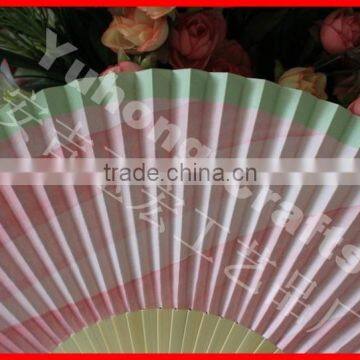High Quality DIY Bamboo Paper Fan for Gift photo-2