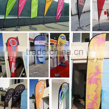 Customized Outdoor Promotional Advertising Beach Flag photo-4