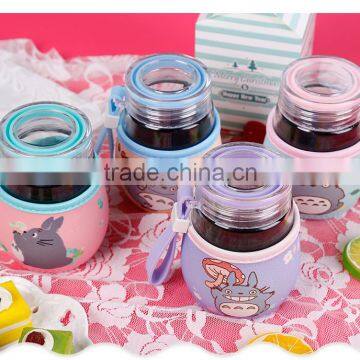 L00054 2017 High Quality Stylish Design Custom Penguin Shape Pyrex Heat-Resistant Clear Glasses Bottles photo-6