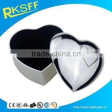 Hot Selling Simple Design Small Gift Boxes Metal/alloy Jewelry Box photo-4