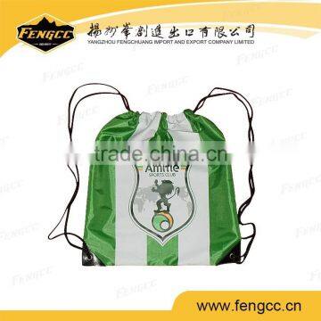 2016 Best Sell Cheap Promotion Sports Polyester Drawstring Bag photo-3