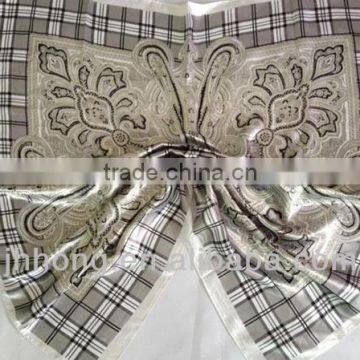 Emulation Silk Silk Square Scarf for All People photo-2