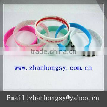 Dongguan gifts professional cheap custom silicone bracelets