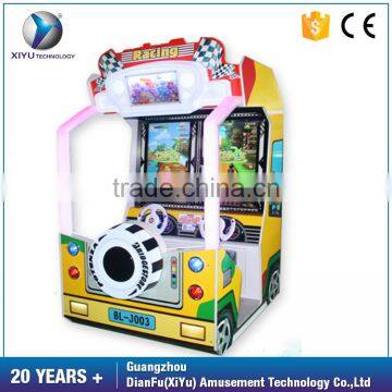 Coin operated 3d baby video racing car game machine for sale