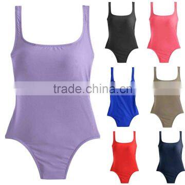 Women Swimwear Fancy Japanese Waterproof High Cut Factory Scoop Back One-piece Beachwear Suit Swimming Swimsuit One Piece photo-2
