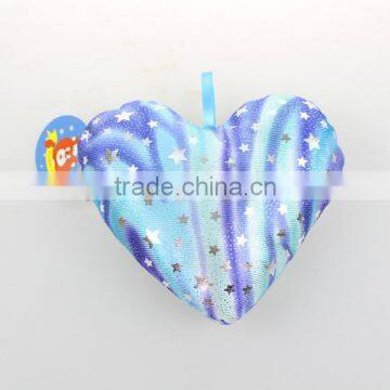 Beautiful 3 Color Bling Cute Heart Colorful Pillow Plush Toy photo-2