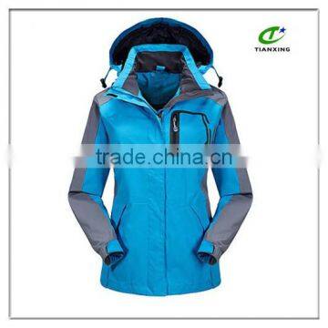 Basic cheap unisex plain outdoor jacket for adult