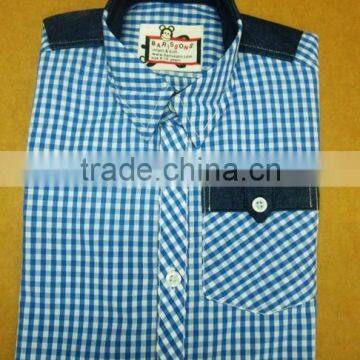 Men''s Long Sleeve Ginham Check Shirt