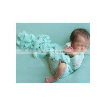 Wholesale Colorful Long Baby Photo Blanket Newborn Baby Photography Props photo-4