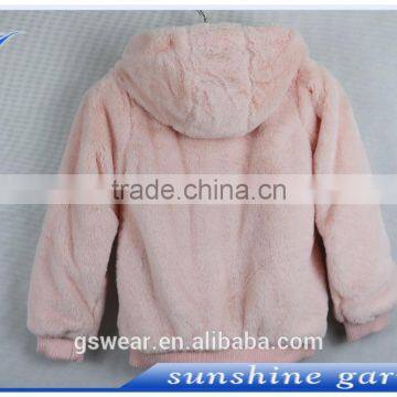 Girls Clothes Cute Coat 2016 Children Winter Pink Coat For Girls photo-2