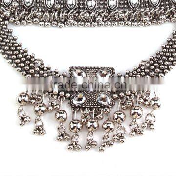 2016 Hot Sale Alloy Short Silver Collar Necklace Jewelry for Women photo-5