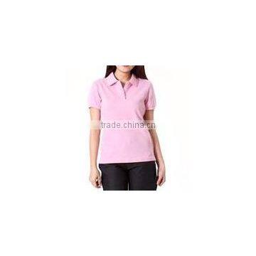 Women Polo Shirt, Short Sleeve, 95% Polyester - 5% Spandex photo-3