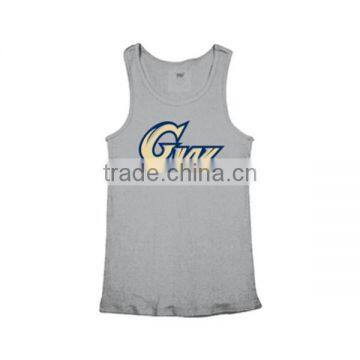 Custom Printing Loose Fit Tank Tops for Men