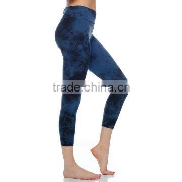 Customized Super Soft Sports Polyester Spandex Leggings Wholesale for Ladies photo-3