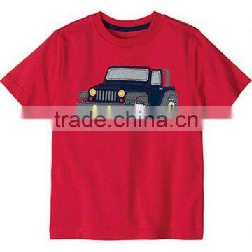 BOYS EMBROIDERED T SHIRT
