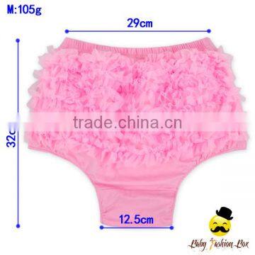 Kiddy Plain Pink Cotton Newborn Baby Girl Toddler Size Shorts Soft Breathable Boubble Tutu Diaper photo-6