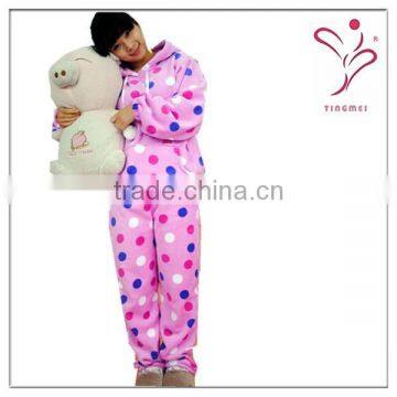 100% Polyester Printed Coral Fleece Girl's Pajamas/ Sleepwear / Dressing Gow