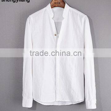 100% Hemp Shirt Wholesale Cheap Custom Classic Shirts for Men China Manufacturers photo-4