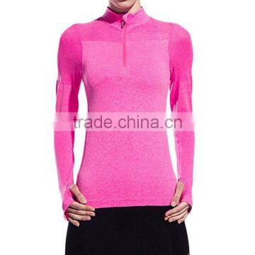 Nice quality quick dry compression fitness sports jacket for women