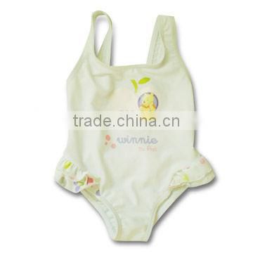 Kids Swimsuit Swimwear One Piece cut bow