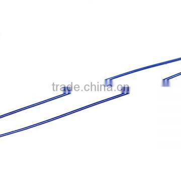 Copper Beading Wire Thread Cord Round Royal Blue 0.4mm Dia. , 2 Rolls photo-3