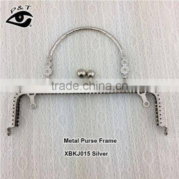 Silver Metal Purse Frame,box Clutch Frame,hard Shell Clutch Bag Metal Frame photo-2