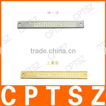 Car Luminous Temporary Parking Card/Move The Phone Number Card/Mobile Phone Number Plate Message Card photo-2