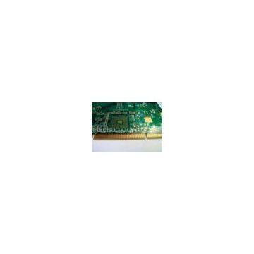 Green 6 Layer Rigid PCB, Immersion Gold Multilayer PCB For Telecommunication Equipment