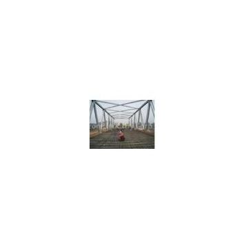 Hot - Dip Galvanized Simple Structure Steel Truss Bridge with Heavy Loading Capacity