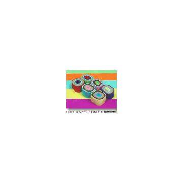 PARTY ITEM-crepe paper, multi color, 2.5cm*10m, 10 rolls/bag