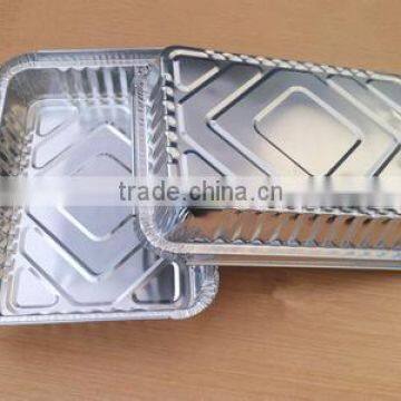 Disposable takeaway food packaging boxes aluminium foil food containers