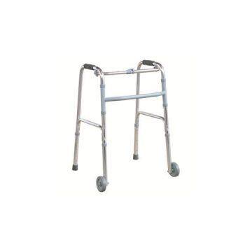 #JL912L – Single Button Release Folding Walker With 4\