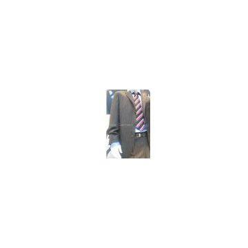 Men's Striped Business Suit