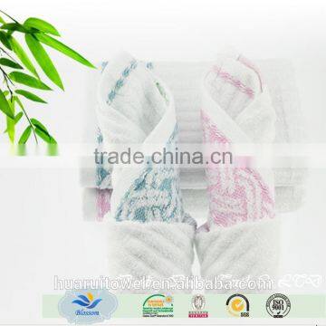 High Quality Jacquard Quick-dry Bamboo Fabric Hand Towels photo-4
