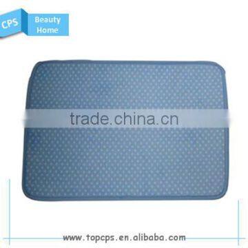 Customized 3d air mesh fabric fleece rubber mat for home