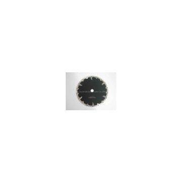 Diamond dry cutter blade