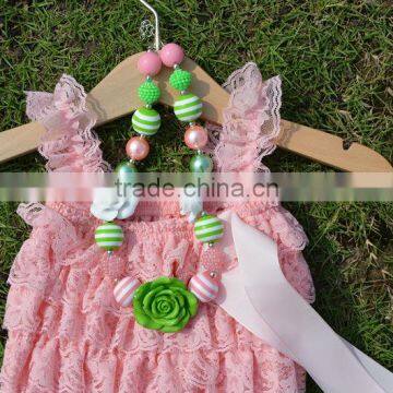 new stocking fashion colorful necklace for baby match with romper